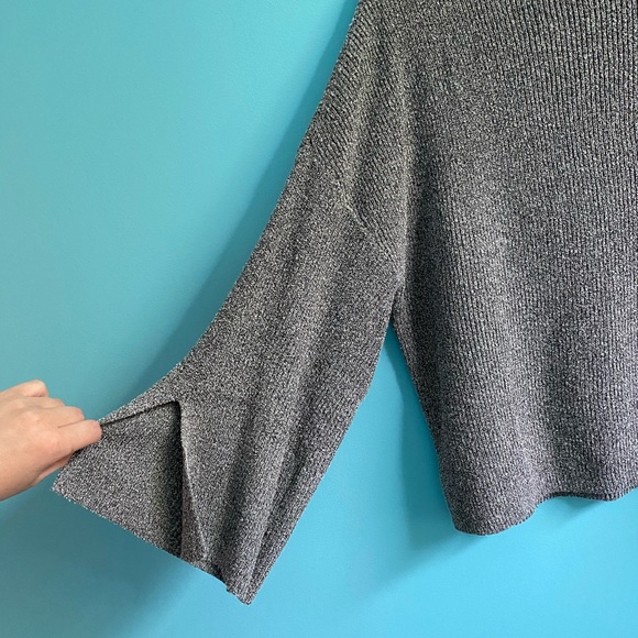 Heather Grey Sweater - Picture 3 of 4